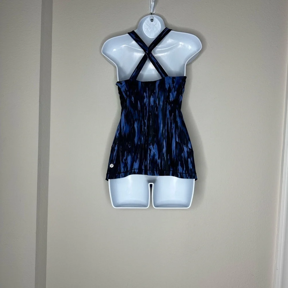 lululemon athletica Blue and Black Tank Top - Picture 2 of 4